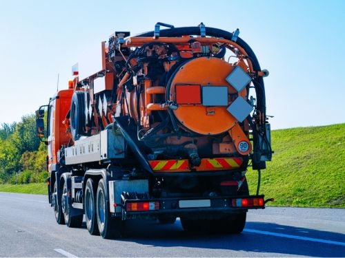 Serviced Gully Truck